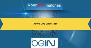 Koora Live Direct -360